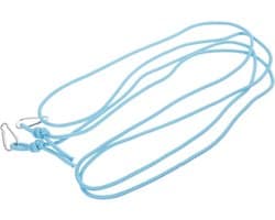 Waslijn Polyester - Kledinglijn Ophangtouw - Kleding Drogen - Winddicht Antislip - 500 cm - Blauw