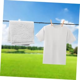 Verstelbare Waslijn - Reis Waslijn - Drogen Kleding - Met Zuignap Haak - 6 Stuks - Zwart Wit — thumbnail 5