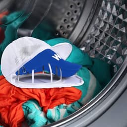 Cap Wasmachine - Hoed Beschermer - Mutsen Wassen - Behoudt Vorm - 2 Stuks - Wit — thumbnail 4