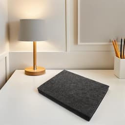 Geluiddempende Subwoofer Riser - Akoestisch Isolatiepad - Verbeteren Geluidskwaliteit - Trillingsabsorberend Platform - 30x20x5.2cm - Donkergrijs — thumbnail 4