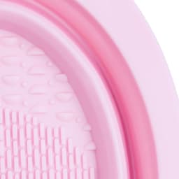 Dailygoods- Make-upborstelreiniger Eenvoudig te gebruiken - Siliconen Reinigingskom - Hangend Droognet - Snel drogend - Milieuvriendelijk Materiaal - Voor Make-up Spons/Puff - Borstelreiniger — thumbnail 4