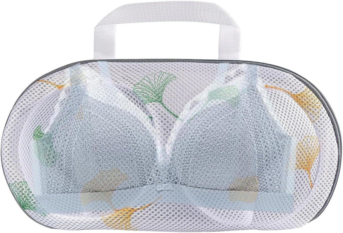 BH Waszak - Lingerie Net - Ondergoed Wassen - Slijtvast Polyester - 20 x 34 cm - Wit — afbeelding 1