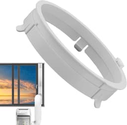 Slangadapter - Afvoerslang Koppeling - Mobiele Airco - Voorkomt Terugstroming - 15 Cm Buis - Wit — thumbnail 1