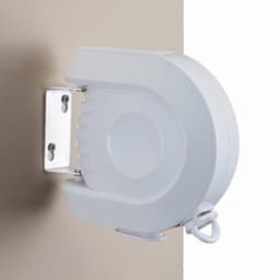 Metaltex - Lundy - Uittrekbare Waslijn - Wanddroger - 15m Drooglengte - Automatisch Oprolsysteem - Inclusief Montagemateriaal - Wit — thumbnail 4