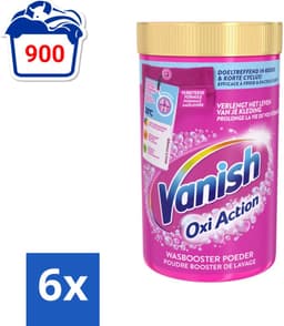 Vanish Oxi Action - Vlekkenverwijderaar - Wasbooster - Gekleurde Was - 1.5 Kg - Voordeelverpakking - 6 stuks — thumbnail 4