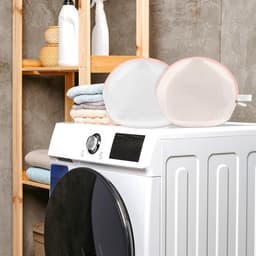 2 stuks BH wasnet - Netwasnet met ritssluiting voor wasmachine - Herbruikbare waszakken voor kleding, ondergoed en beha's - Roze — thumbnail 5