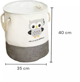 Opbergmand Kinderkamer - Wasmand Kinderkamer - Speelgoedmand Kinderen - Laundry Basket — thumbnail 2