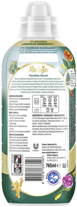 Robijn - Wasverzachter - Paradise Secret - 38wb/765ml — thumbnail 2