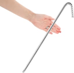 XL Grondankers van Massief Staal - 8 Stuks J-Vormig 42 cm — thumbnail 2