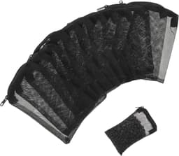 Filterzakken voor Aquariummedia - Zwart - Herbruikbaar Fijnmazig Polyester - Voor Ringen en Filterstenen — thumbnail 1