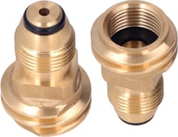 Adapterslang Snelkoppeling Messing Opblaasbaar voor Outdoor Grill Heater RV Camping — thumbnail 4