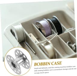 1set Vervangbare Metalen Spoelen Voor Naaiapparaten Duurzame Praktische Naaiaccessoires Voor Huishoudelijke Industriële Machines — thumbnail 5