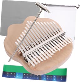 1set Kalimba Toetsen Draagbaar Vingerpiano Muziekinstrument Voor Beginners Veilig Praktisch Voor Volwassenen Gemakkelijk Te Spelen Compact — thumbnail 1
