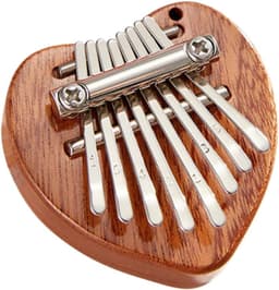 1set Mini Kalimba Piano Houten Piano Voor Muziekliefhebbers Voor Thuisgebruik Geschikt Voor Beginners Draagbaar Multifunctioneel — thumbnail 1