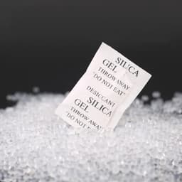 Gel Sachets zakjes, 100 stuks, silicagel, droogmiddel in levensmiddelenkwaliteit, efficiënte vochtabsorberende voor levensmiddelen, diervoeding, badkamer, keuken, pasta, koffie — thumbnail 4