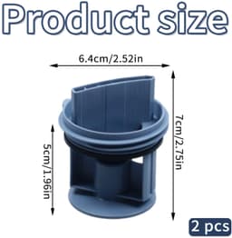 2 Stuks Pluiszeef voor Wasmachines — thumbnail 3