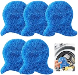 Set van 5 Anti-Haarballen voor Wasmachine - Herbruikbare Dierenhaarvanger — thumbnail 1