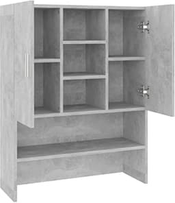 Wasmachine kast 70.5x25.5x90 cm - Beton grijs — thumbnail 5