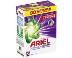 Ariel Color+ wasmiddel poeder kleurwas 4,95 kg voor circa 90 wasbeurten met krachtige vlekverwijdering