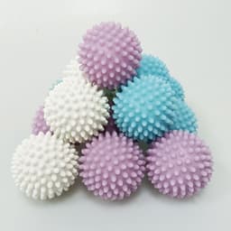 15 stuks - Drogerballen - Wasbollen - Wasdrogerbal - Wasbol Reinigingsballen - Anti-Kluwen Kleding Beschermers - Egel Ontwerp Wasmachine Ballen voor Beter Wassen — thumbnail 4