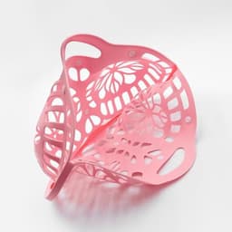 CENPNK 3D Modelling Waszak - Silicone Ondergoed Waszak - 14,8 x 8,9 Inch - Anti-Deformatie in Roze — thumbnail 3