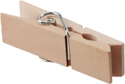 Pack van 50 Houten Kledingknijpers - Groot 7 cm x 1.8 cm - Gebruik voor Foto's, Memos en Notities - Creatief en Voor Wasgoed — thumbnail 5