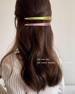6 Stuks Professionele Krokodillenklemmen voor Haarstyling - Antislip & Zonder Plooi — thumbnail 2