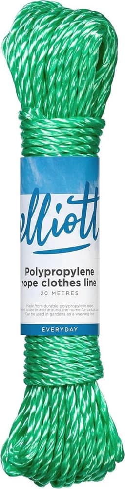 Polypropyleen Waslijn 20 Meter - Extra Sterk, Weer- en Roestbestendig voor Buiten en Camping — thumbnail 1