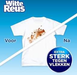 Witte Reus Gel - Vloeibaar Wasmiddel - Witte Was - 6 x 19 Wasbeurten - Voordeelverpakking — thumbnail 4