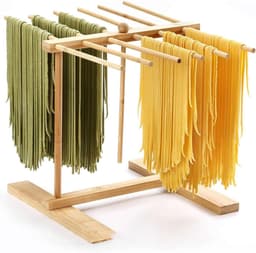 Cosensi - Opvouwbaar Pasta Droogrek voor Eenvoudige Transfer en Opslag - Duurzaam Design - Ruimtebesparend - Keukenaccessoire — thumbnail 1