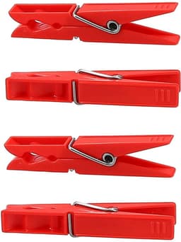 Unyqoos® Set van 40 kunststof wasknijpers voor veelzijdig gebruik binnenshuis — thumbnail 5