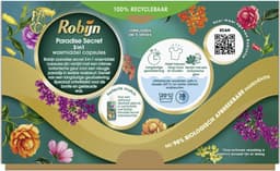 3 x Robijn – 3-in-1 Wascapsules – Paradise Secret - 15 Capsules - Grootverpakking - Koffiezetapparaat — thumbnail 4