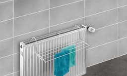 RFWR® Radiator wasdroger wit - Energiebesparend en ruimtebesparend ontwerp - Compacte 2,40 meter drooglengte — thumbnail 5