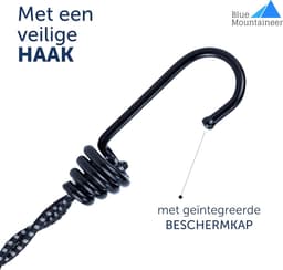 Outdoor Clothesline (2 m reflective) for camping vanlife camper and balcony — thumbnail 4