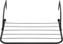 Radiator Drying Rack Foldable Balcony Drying Rack 3 m Length 50 x 33 x 16 cm Painted Steel — thumbnail 5