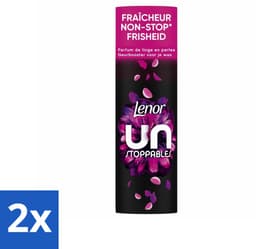 Lenor Unstoppables - Geurbooster - Bloemen Fris - Non-Stop Frisheid - 19 Wasbeurten - Voordeelverpakking - 2 stuks — thumbnail 1