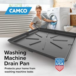 Lekbak voor Wasmachine - Bescherm uw Vloer tegen Waterlekkage - Inclusief PVC Afvoerkop — thumbnail 2