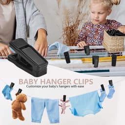 40 Zwarte Wasknijpers voor Baby's en Kleding — thumbnail 5