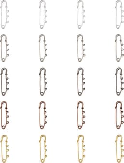 Grote Set Veiligheidsspelden 50 Stuks in 5 Kleuren voor Kleding en Ambachten — thumbnail 5