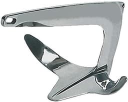 Bootsanker - Wateranker - Wateranker - Roestvrij staal - 10 kg - Zilver — thumbnail 2