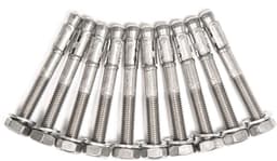 Heavy Duty Pluggen RVS A4 M12 - 10 Stuks Boutankers voor Beton — thumbnail 3