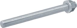 Ankerstang M12 x 180 Gegalvaniseerd Staal - Verankeringsstang voor Injectiemortel (10 Stuks) — thumbnail 2