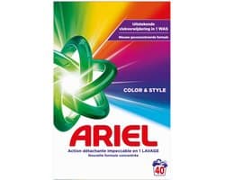 Ariel Waspoeder Color 40 Wasbeurten - 5 x 2 kg - Voordeelverpakking