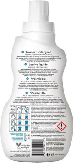 Attitude Wasmiddel Wildflowers 35 Wasbeurten - 1 liter — thumbnail 1