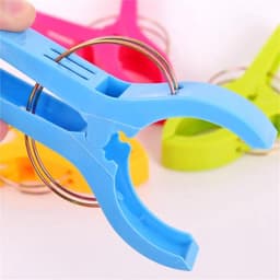 Wasknijpers Kunststof - Kledingklemmen - Wasgoed Drogen - Goede Grip - 100 Stuks - Willekeurige Kleur — thumbnail 3
