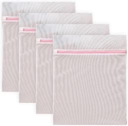 4pcs Laundry Bag Washing Net for Washing Machine 40cm x 50cm Laundry Bag Washing Bag Washing Bag Travel - ShopVlot — thumbnail 1