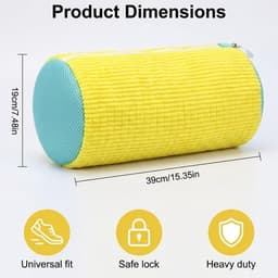 Solidchoice - Waszak voor Schoenen, 2 Stuks, Anti-Vervorming en 360° Reiniging — thumbnail 4