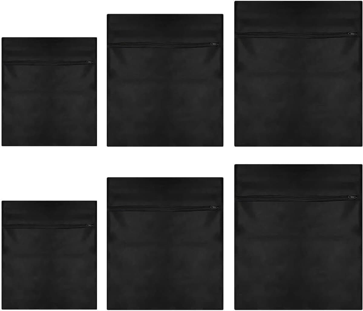 6 stuks wasnetzakken, anti-distale waszak, waszak, duurzame waszak, wasmachine-accessoires. — afbeelding 1