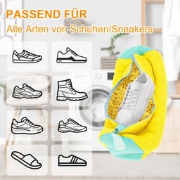 Dailygoods- Schoenwaszak - Beschermende Mesh - Herbruikbare Waszak - Ritssluiting - Set van 2 - Duurzaam Polyester Katoen — thumbnail 5