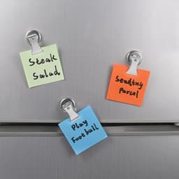 Magneetische Clips van Roestvrij Staal voor Keuken, Kantoor en School - Set van 6 Stuks — thumbnail 3